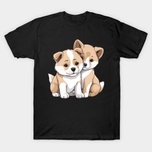 cute akita dog T-Shirt